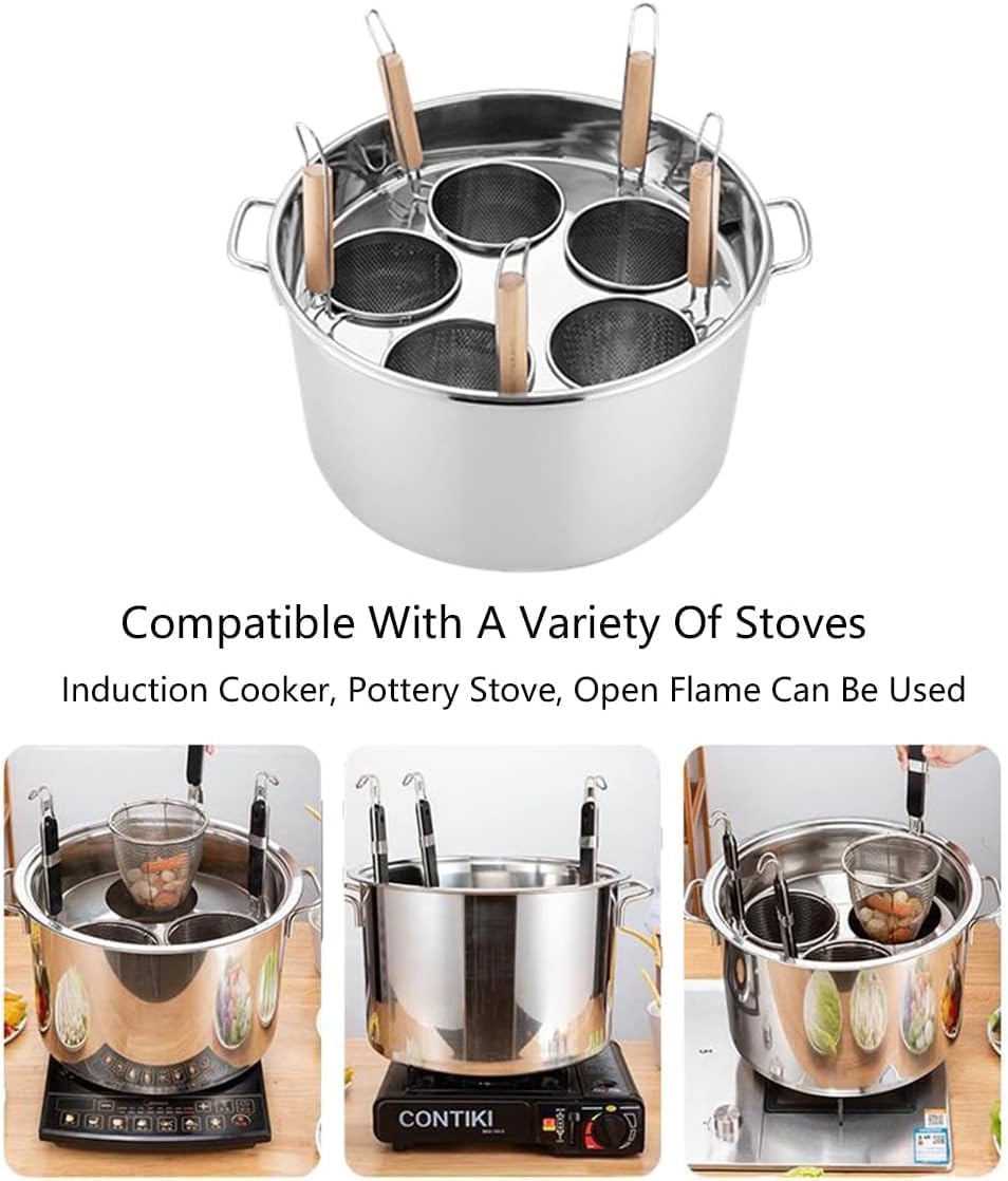UNbit Stainless Steel Pasta Pot Set - Durable and Easy to Clean