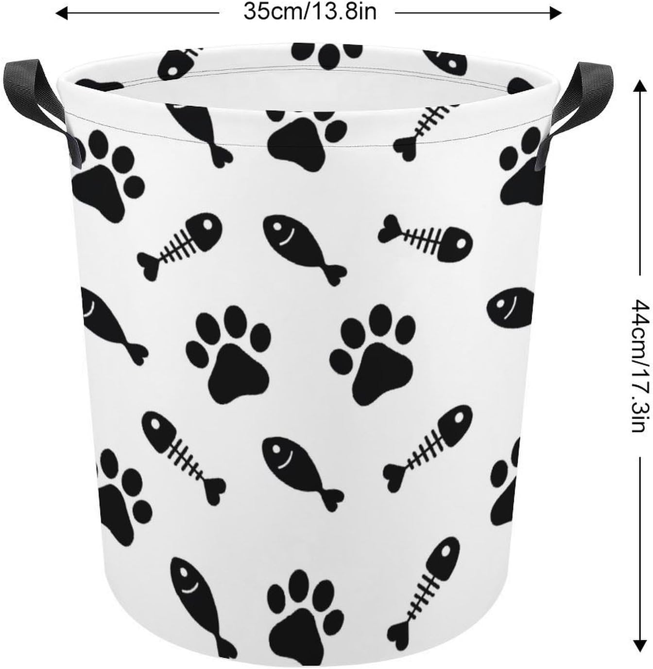 Water-Resistant Collapsible Laundry Basket for Families Students
