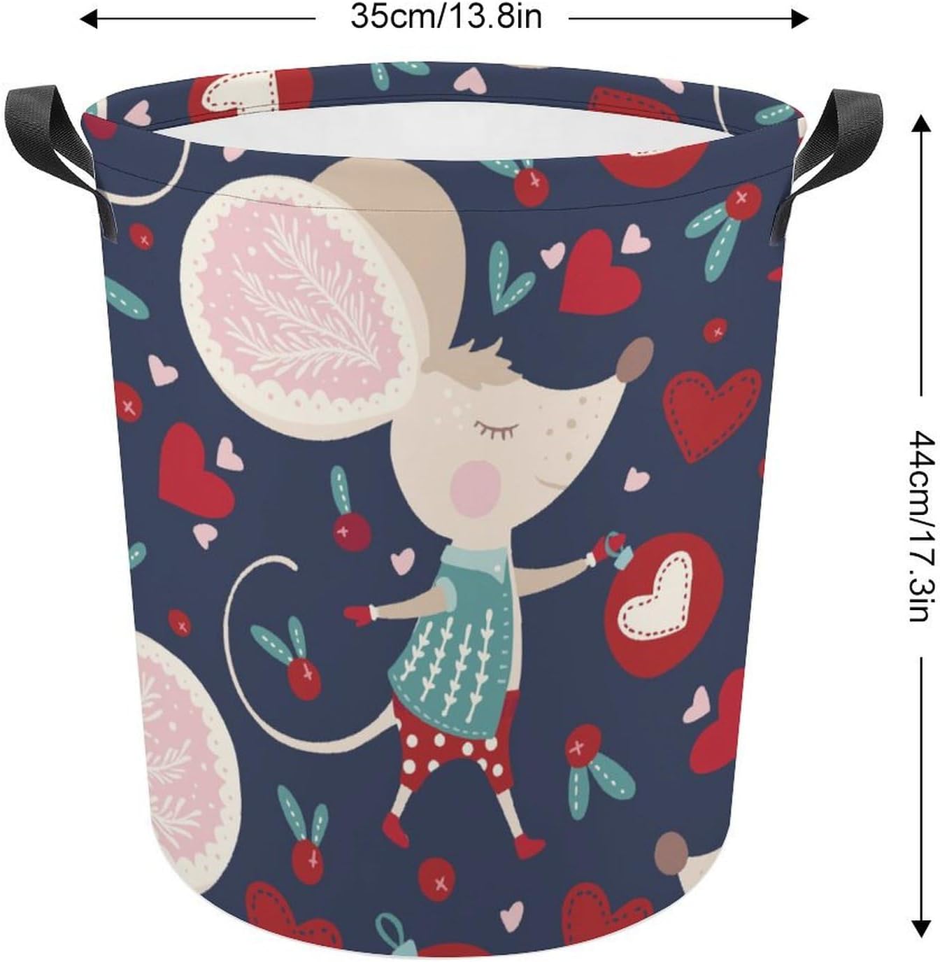 Cute Cartoon Mouse Laundry Hamper