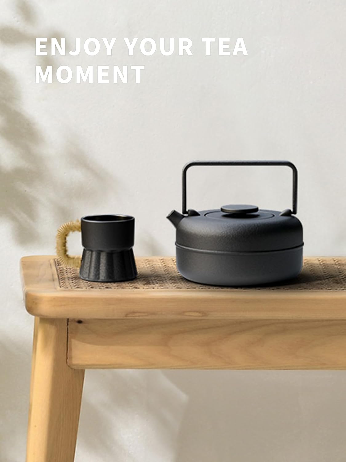 Topier Cast Iron Tea Kettle
