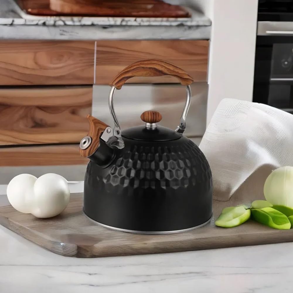 GHJETW Stainless Steel 25L Whistling Tea kettle