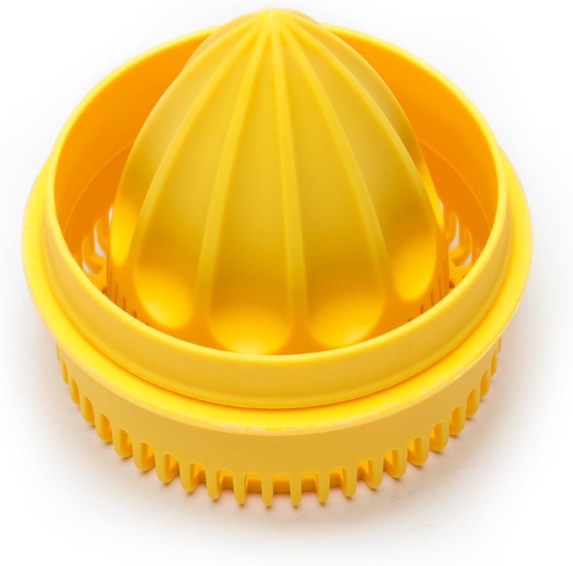 Jarware Wide Mouth Mason Jar Citrus Juicer Lid Yellow