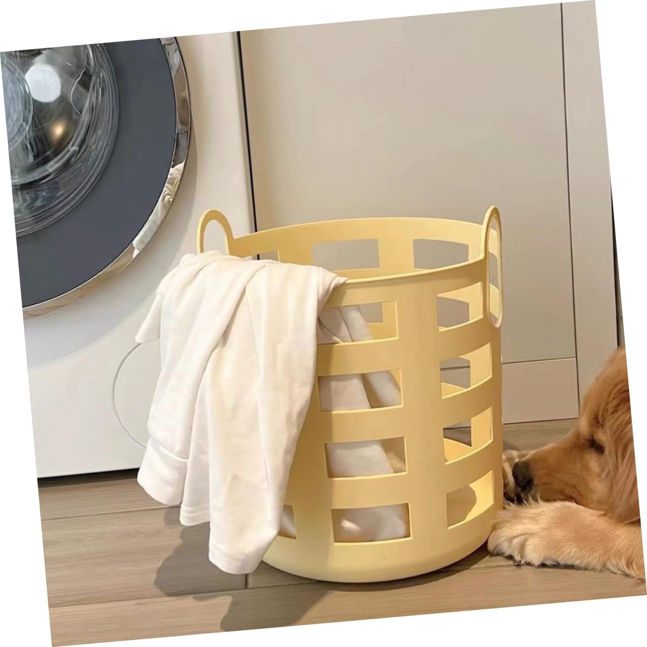 PRETYZOOM 2pcs Laundry Baskets Storage Holders 1