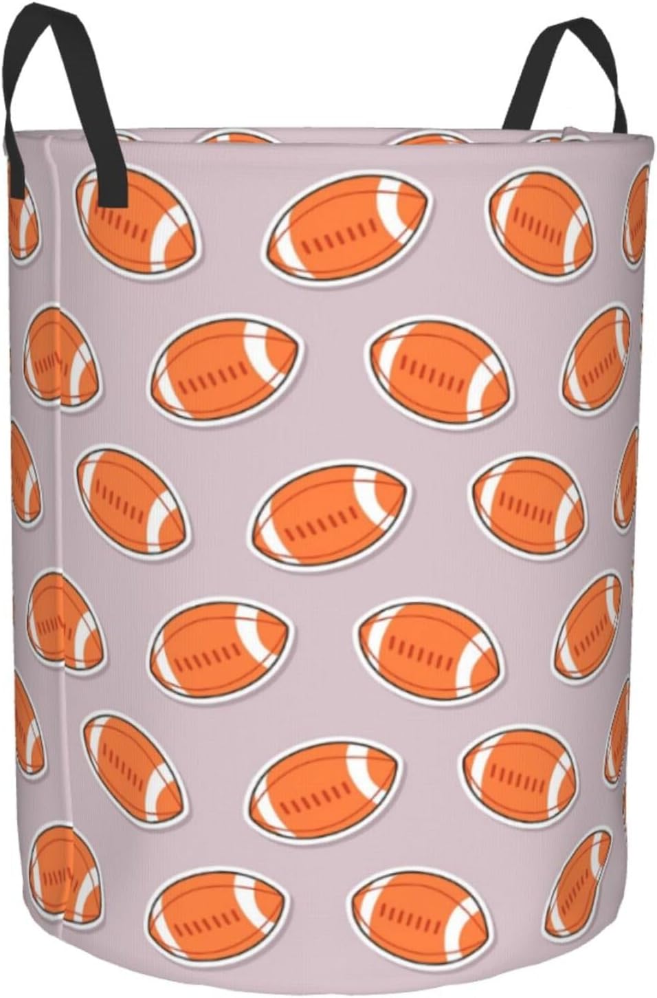 American Football Large Collapsible Laundry Hamper