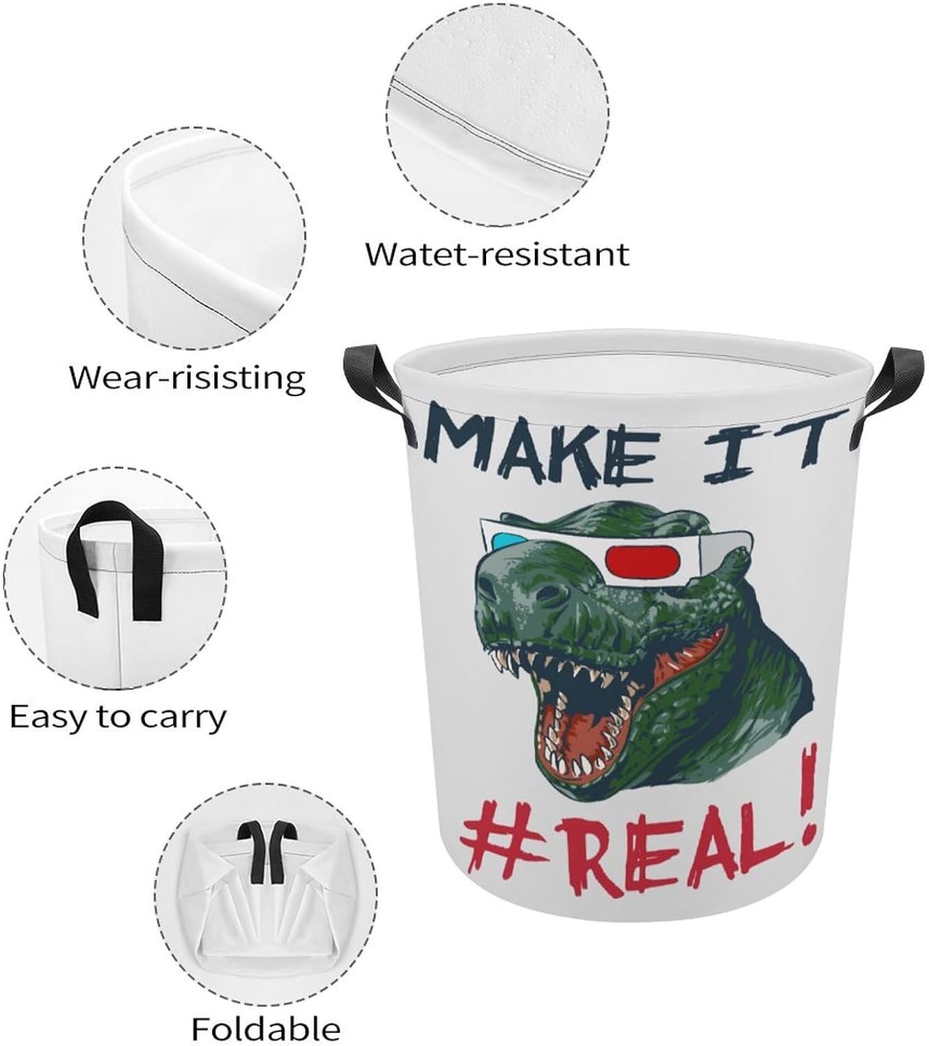 Meiko Dinosaur Head 3D Glasses giggling funny 3D glasses for kids