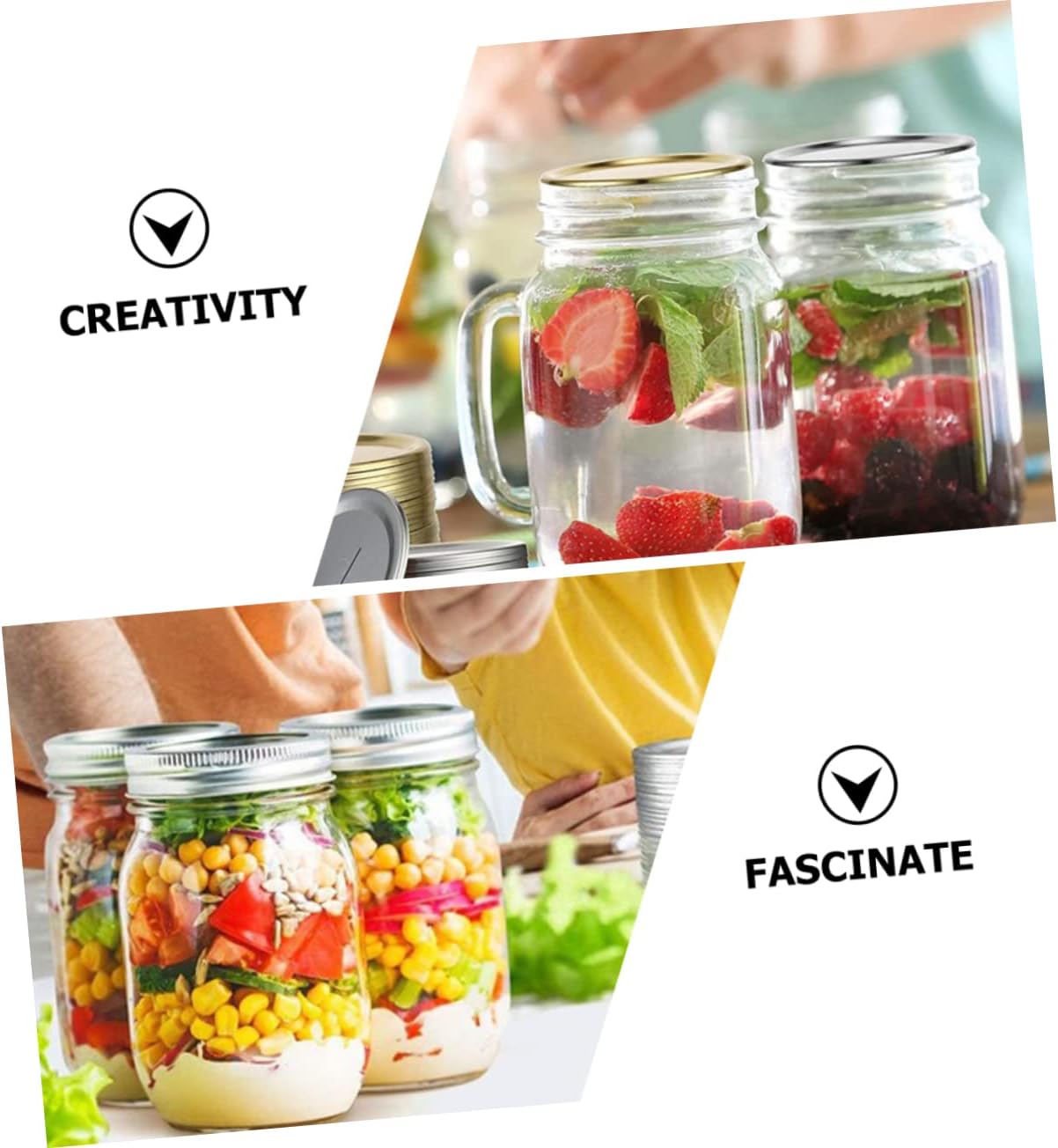 Perfect Pair of Mason Jar Lids for Canning Storage