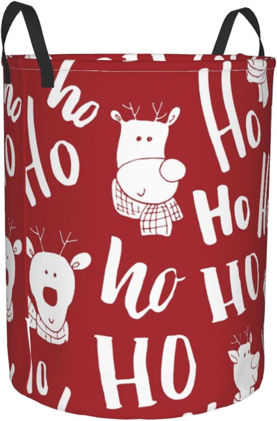 Perfect Storage Christmas Laundry Hamper with Easy Handling