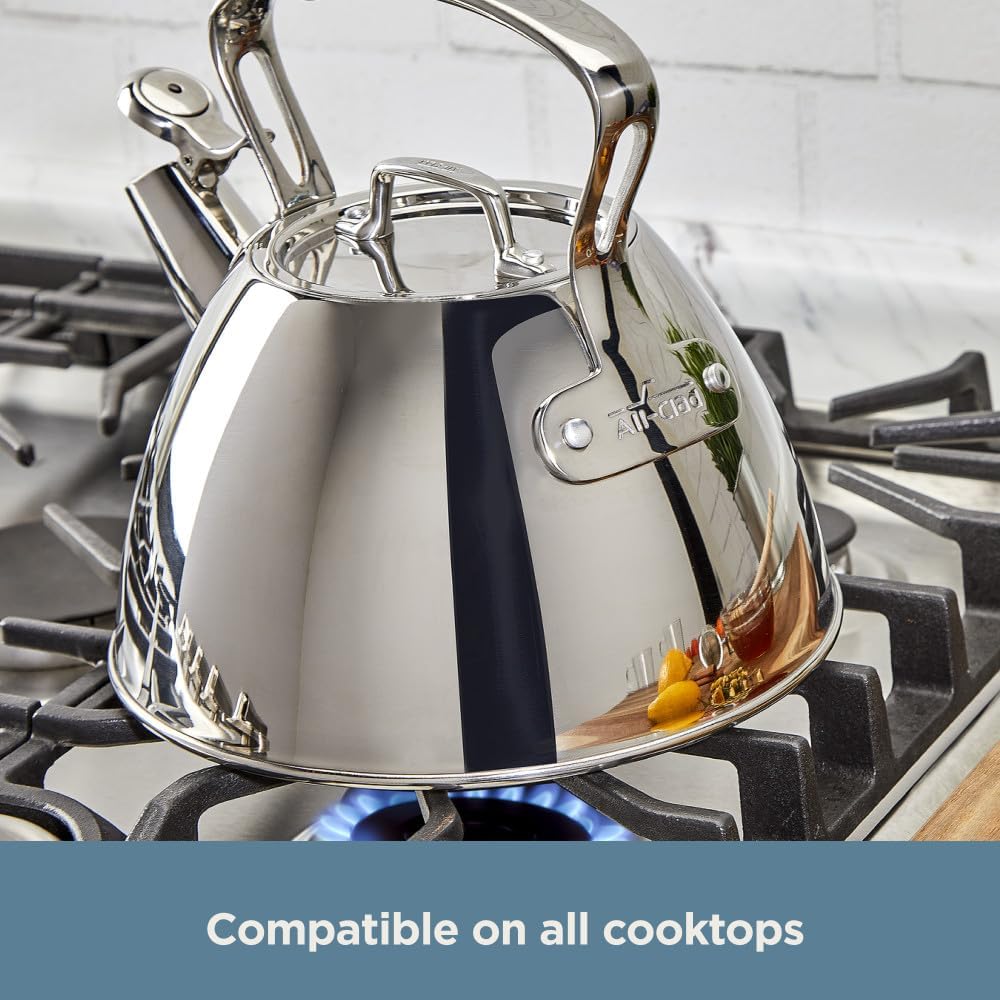 All-Clad Silver 2Q Tea Kettle