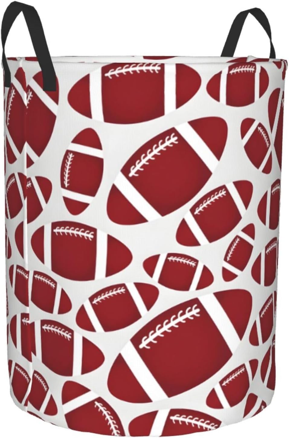 Football-Themed Laundry Hamper for Easy Storage