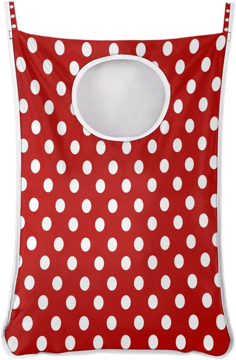 Foldable Portable Laundry Hamper Wall Hanging Organizer for Dirty Clothes