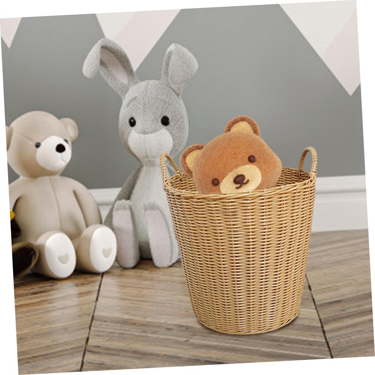 MUSISALY 1pc Diaper Basket Laundry Hamper for Dirty Clothes