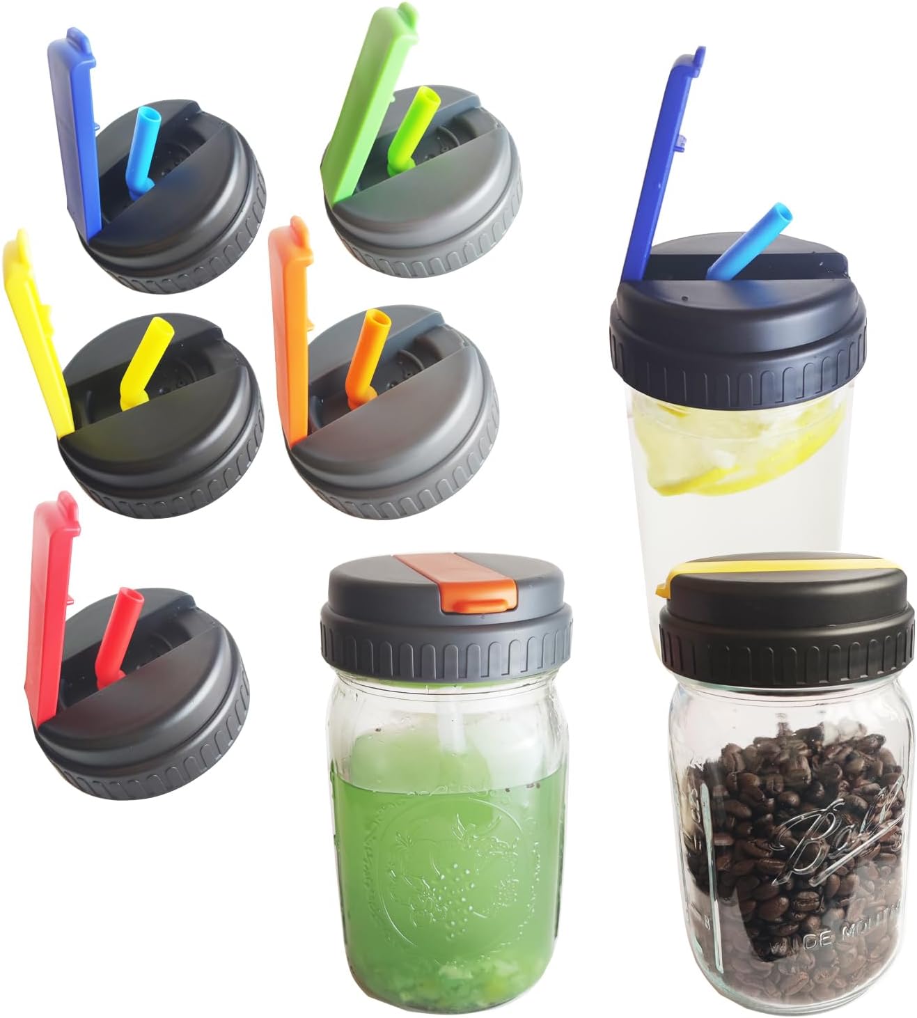 Mason Jar Lid Pair BPA-Free