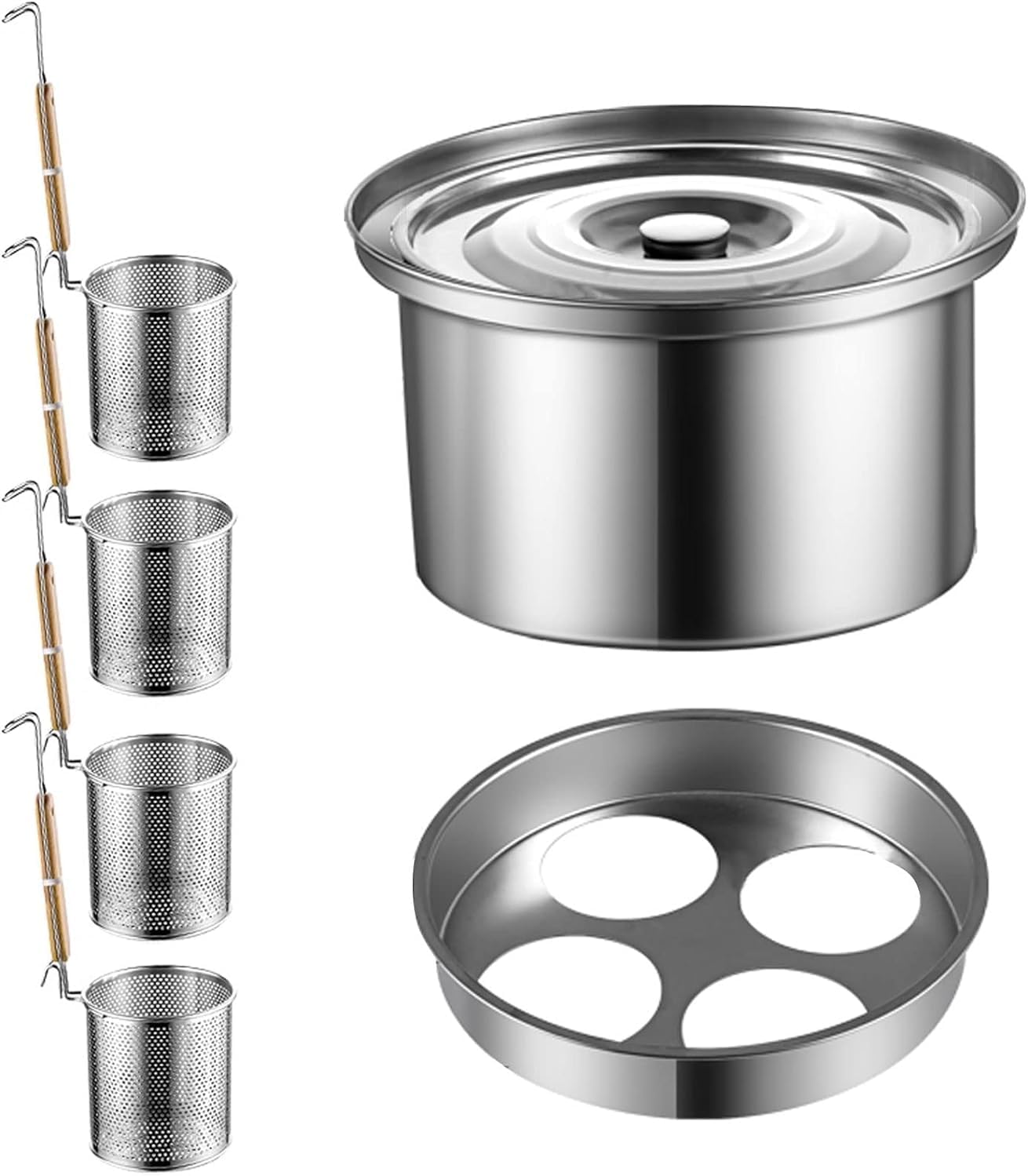 Experience Commercial Cooking AttreX Pasta Pot with Colander and Lid