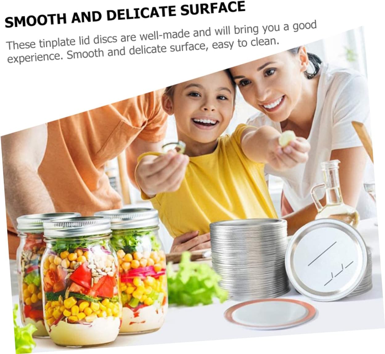 Perfect Pair of Mason Jar Lids for Canning Storage