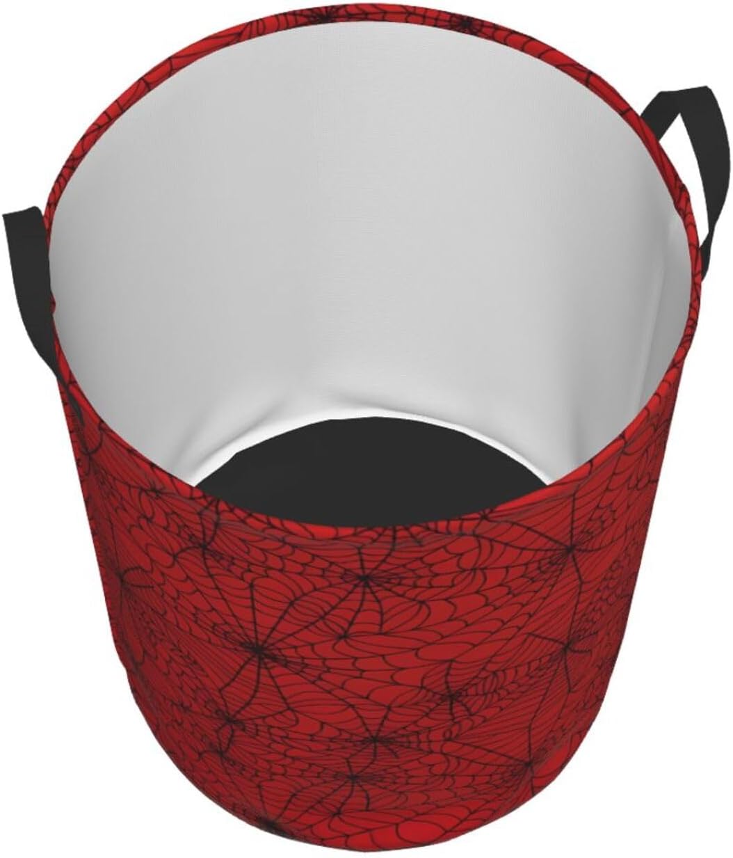 Red Spider Web Collapsible Laundry Hamper Red Spider Web Collapsible Laundry Basket