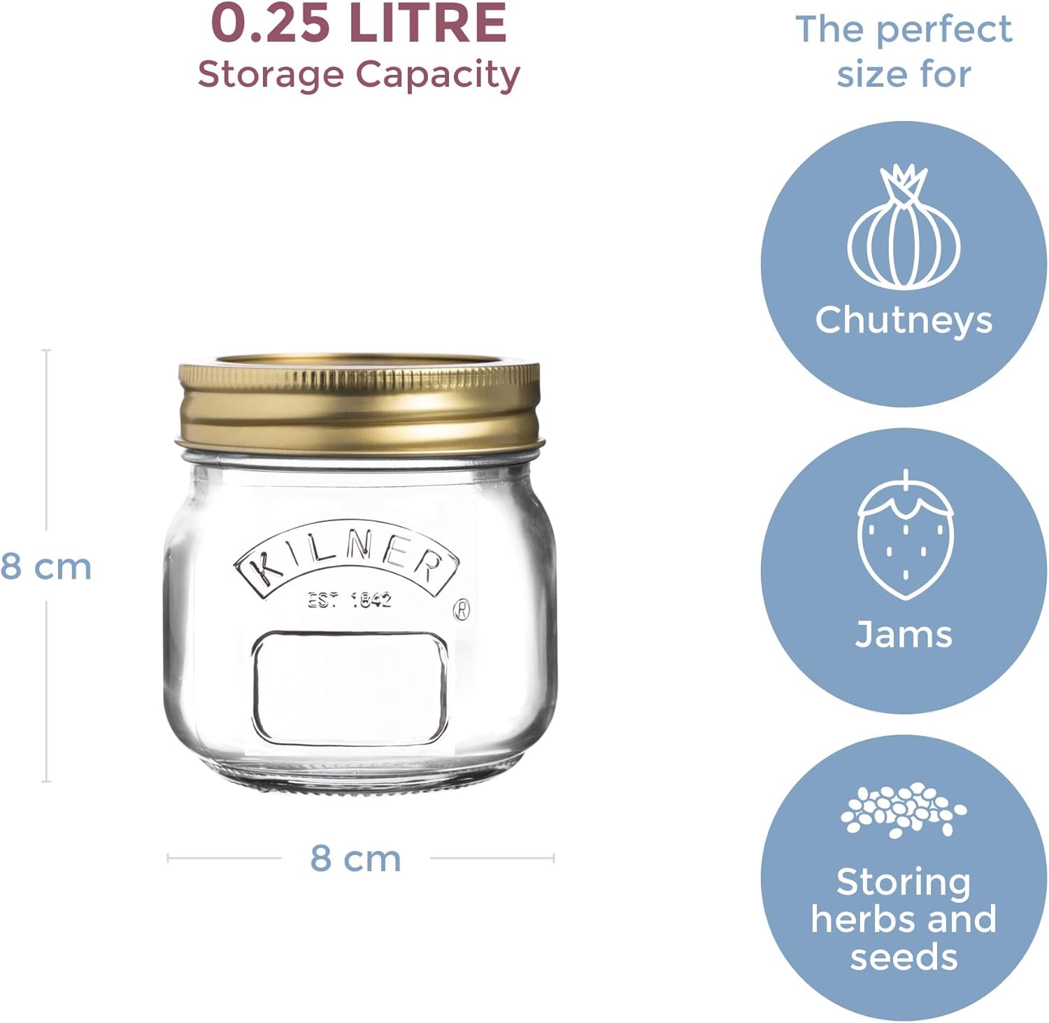 Fresher Pickles Jar Preserve Your Best-Lovd Cans