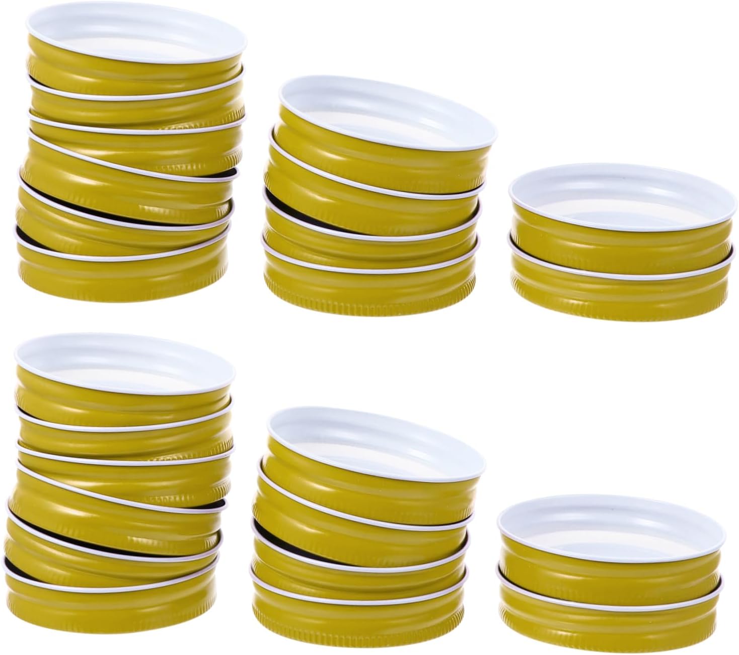 12-Piece Mason Jar Lids Preserve Jars Keep Contents Fresh