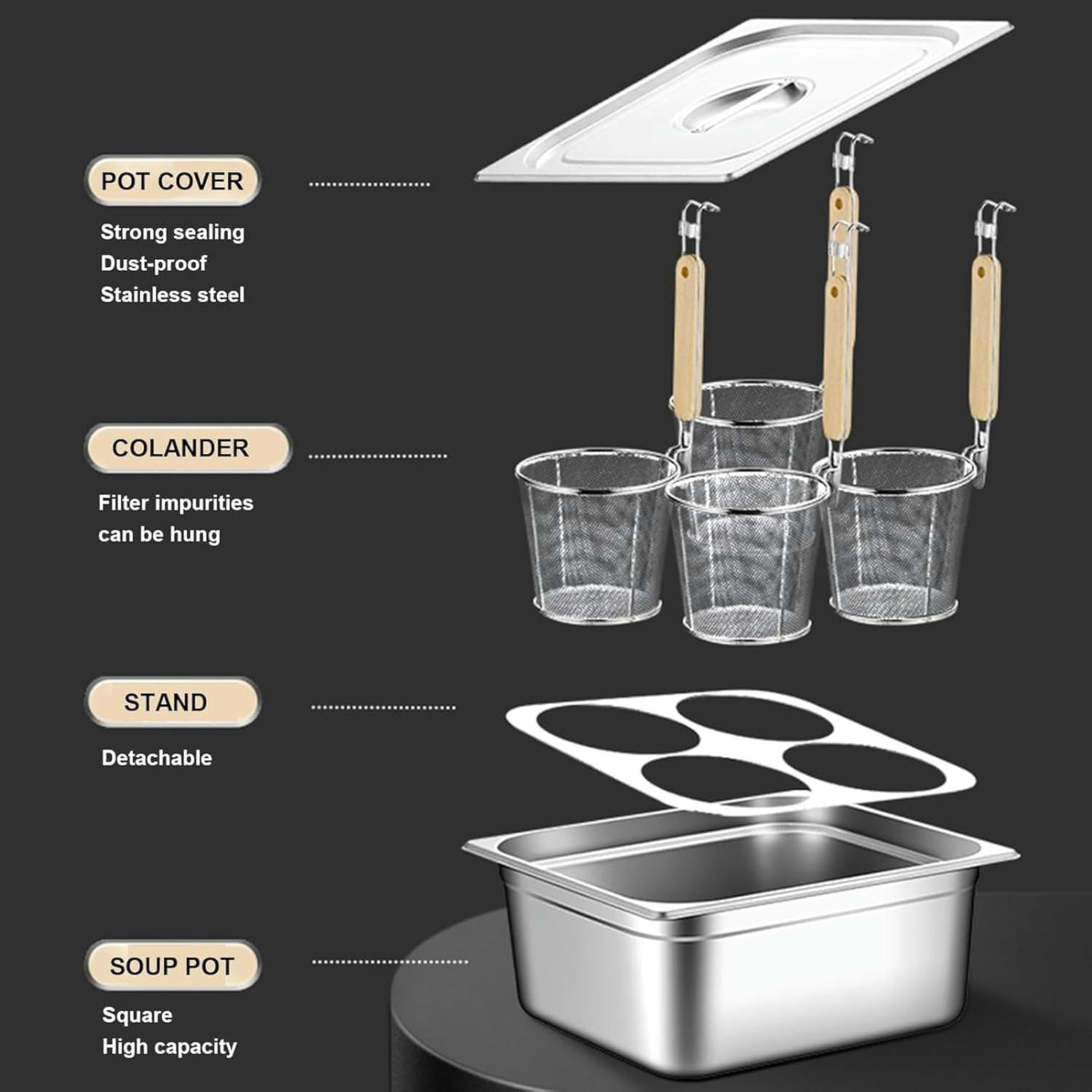 Pasta Strainer Set