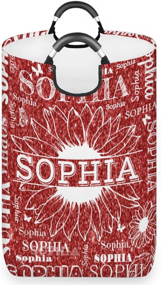 Custom Laundry Basket Nameable Collapsible Laundry Hamper for Your Home
