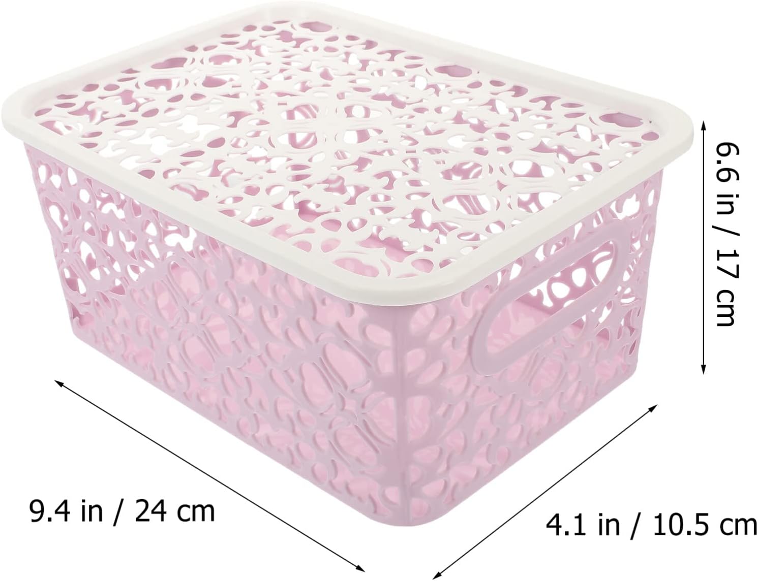 MAGICLULU Durable Hollow Storage Box - Neat Space-Saving for Laundry Organization