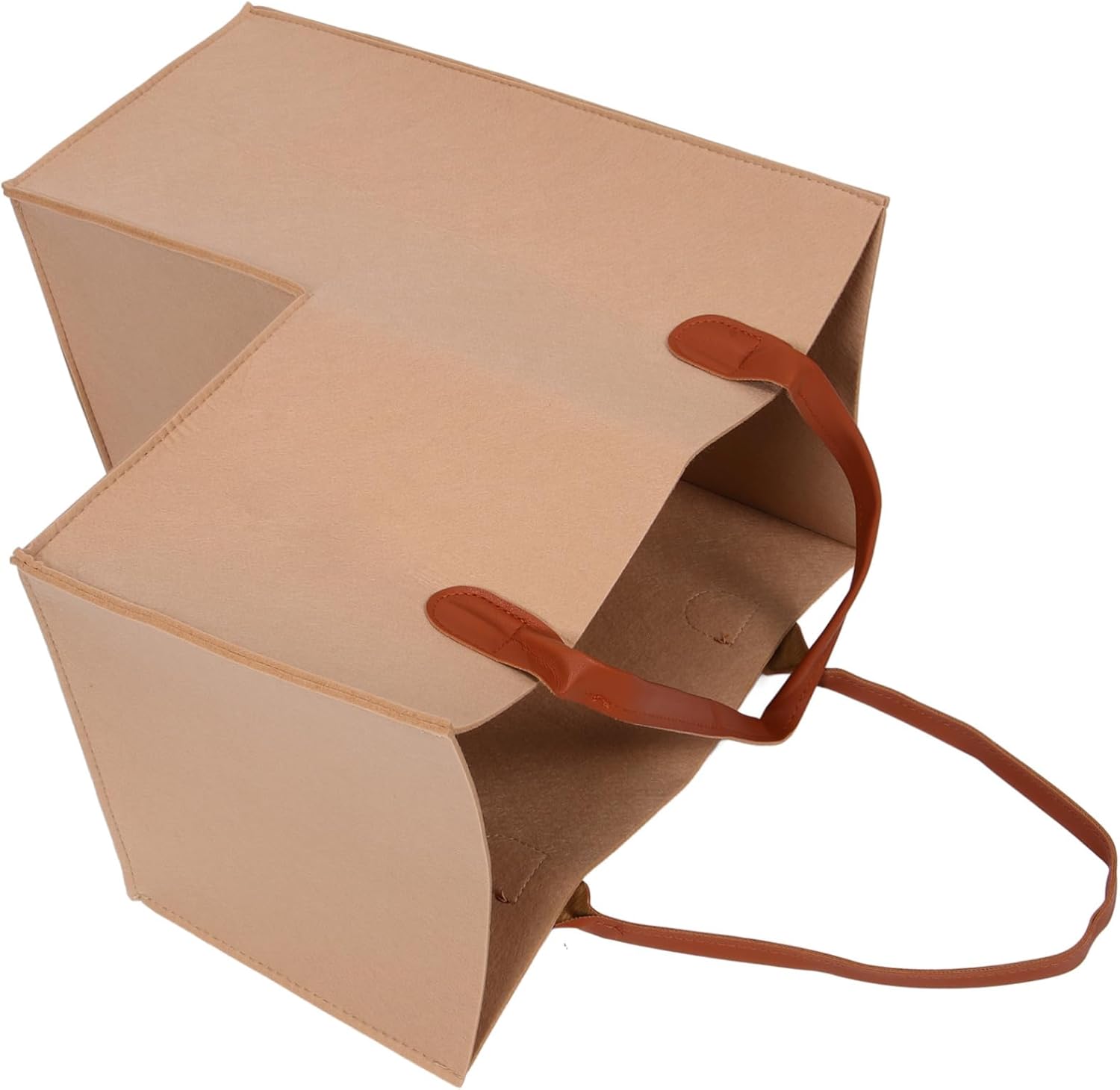 Collapsible L-Shaped Toy Storage Basket