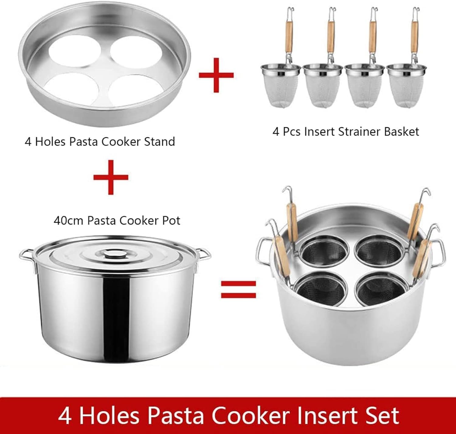 Stainless Steel Multi-Pasta Cooker