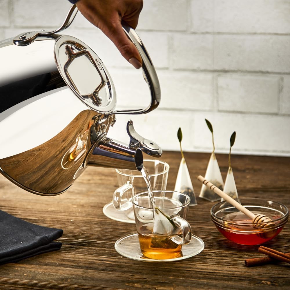 All-Clad Silver 2Q Tea Kettle