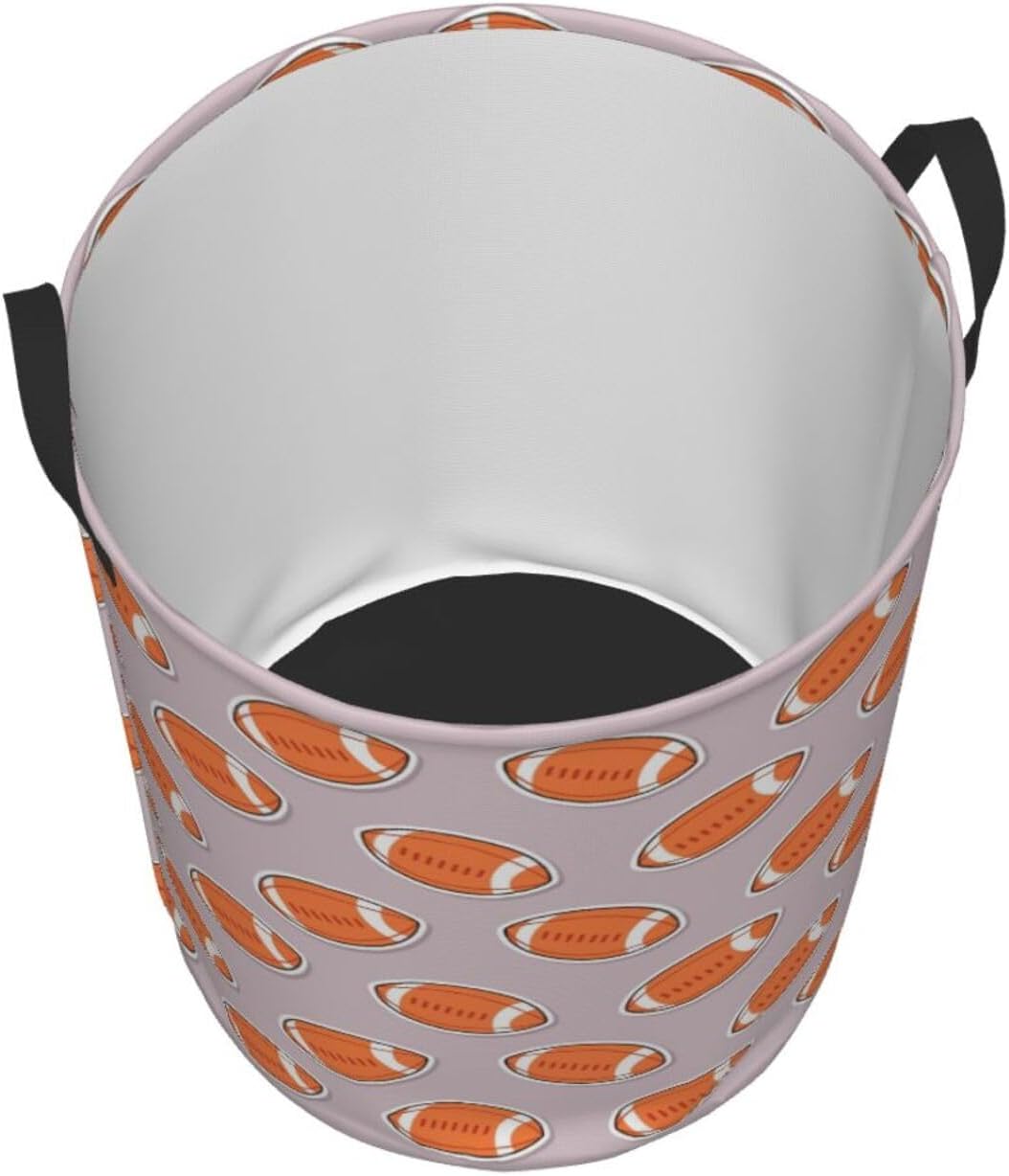 American Football Large Collapsible Laundry Hamper
