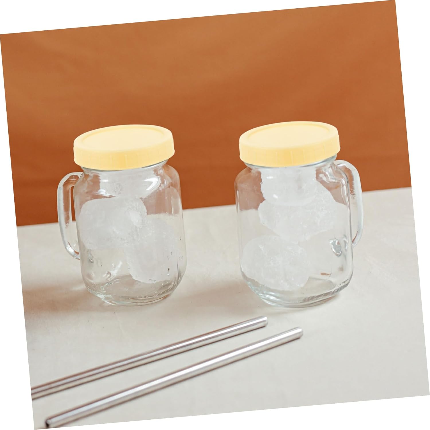 Zerodeko Plastic Mason Jar lids