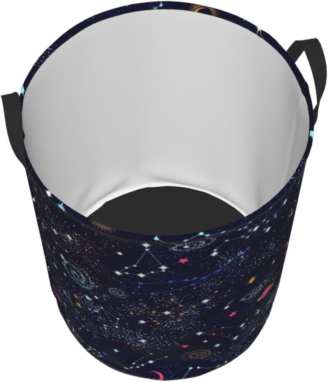 Galaxy Constellation Water Resistant Laundry Basket