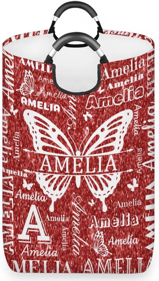 Perfect for College Essentials Storage - Personalized Laundry Basket