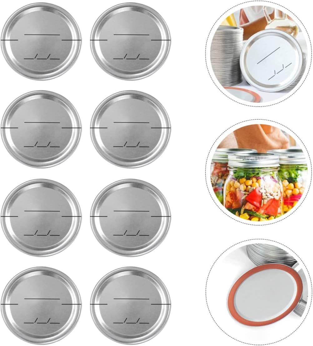 Mason Jar Lids Set of 30 for Canning Macrame and Home Use
