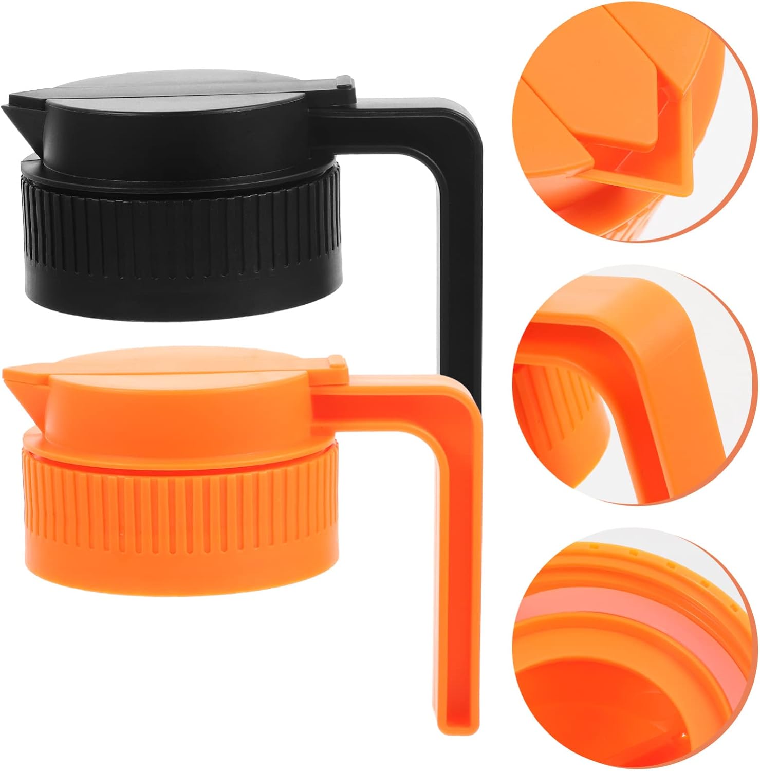 Hemoton 2-Piece Lids for Mason Jars Easy Pitcher Dispenser
