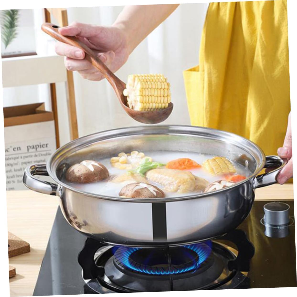 Ice-Ready Multi-Functional Stainless Steel Steamer Pot