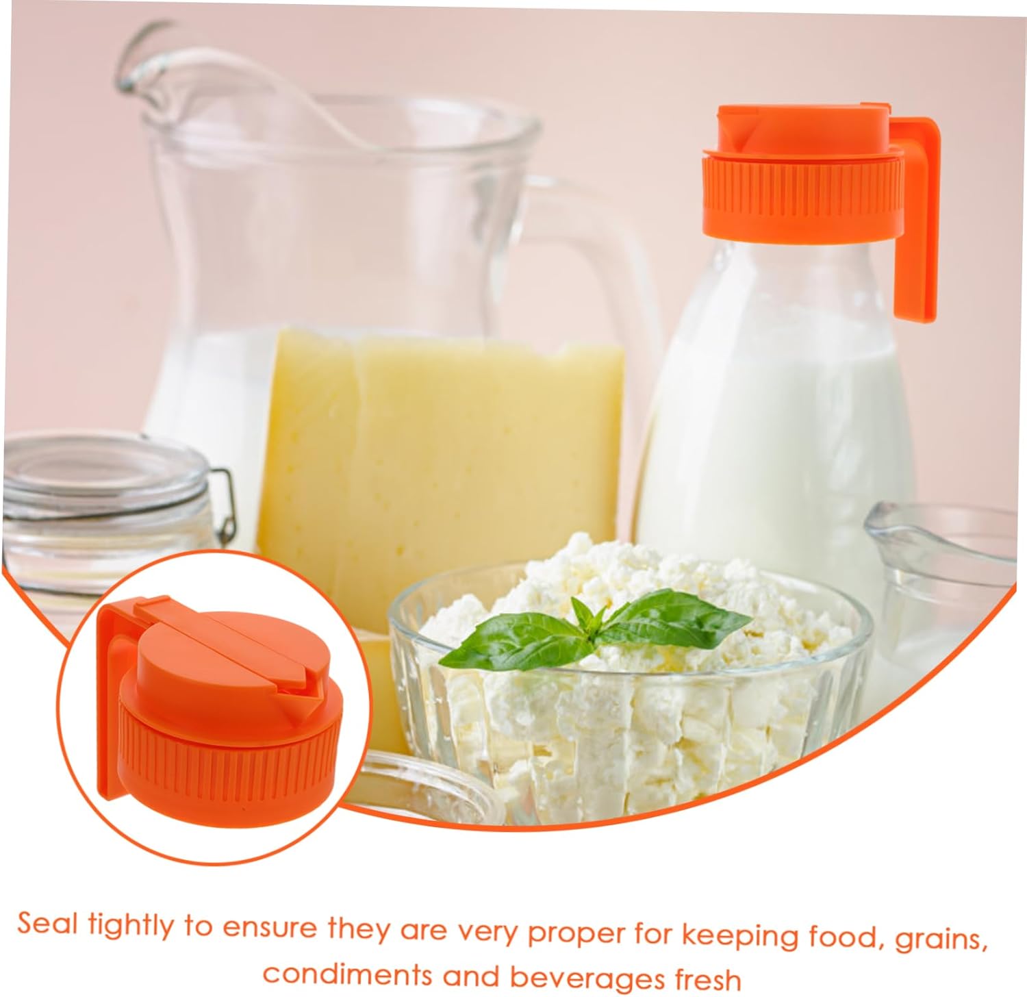 Mason Jar Lid Leak-Proof Can Cover