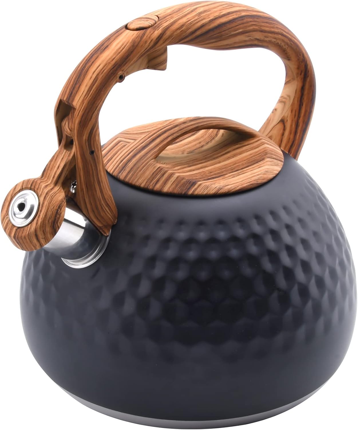 Stainless Steel Tea Kettle with Whistle for Home Use