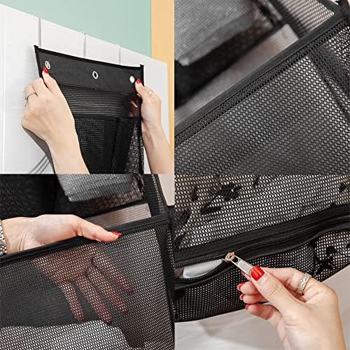 ALYER Hanging Mesh Laundry Basket