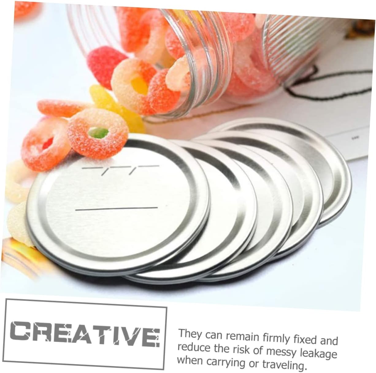 Perfect Pair of Mason Jar Lids for Canning Storage
