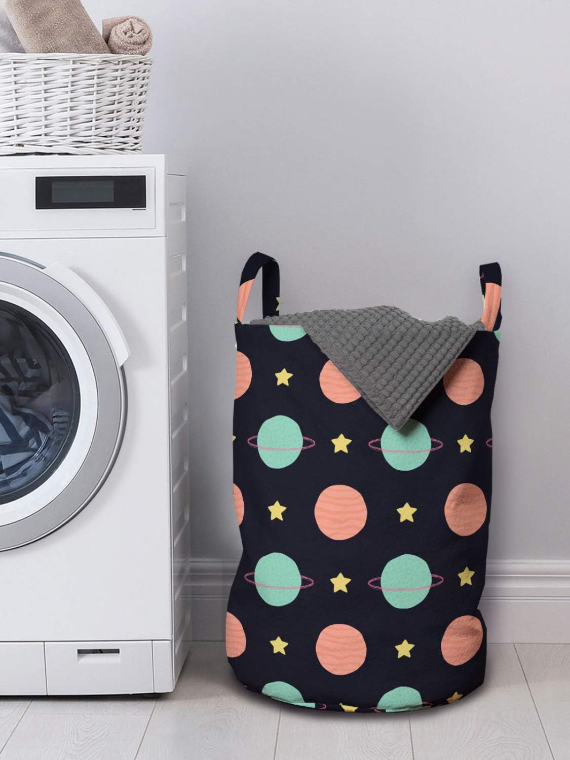Ambesonne Outer Space Laundry Hamper