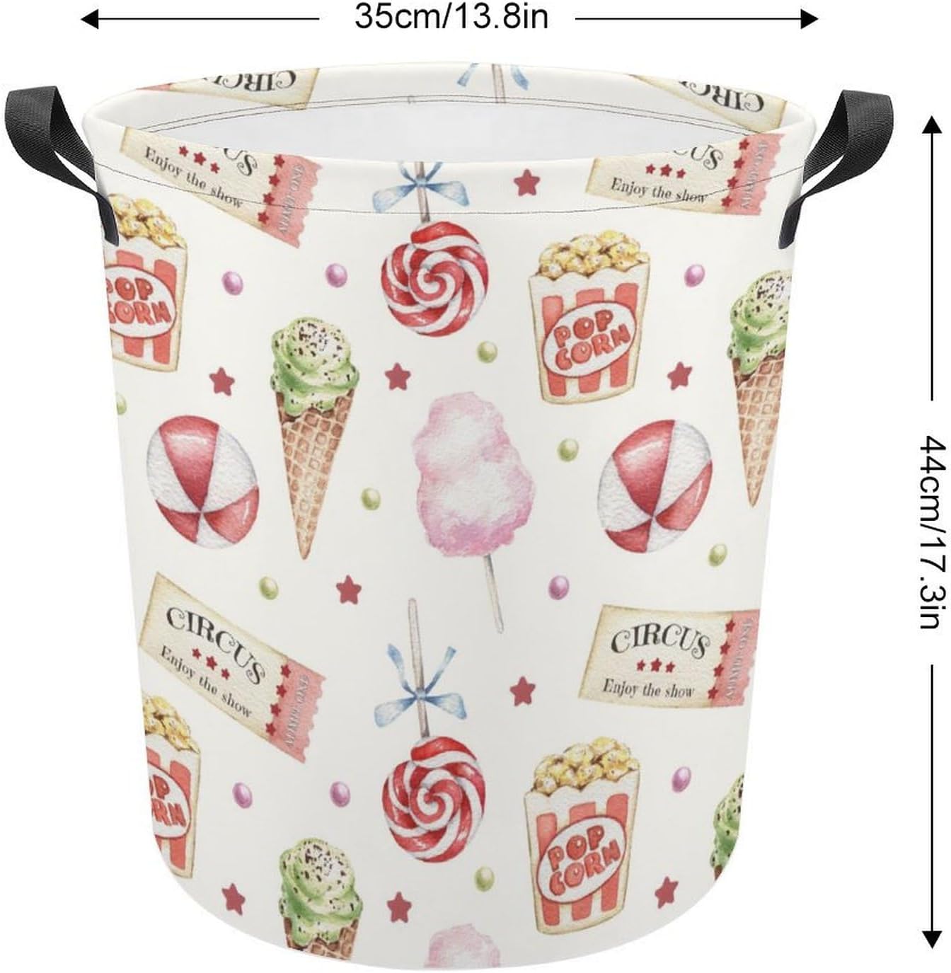 Ice Cream Circus Ice Cream S Collapsible Laundry H