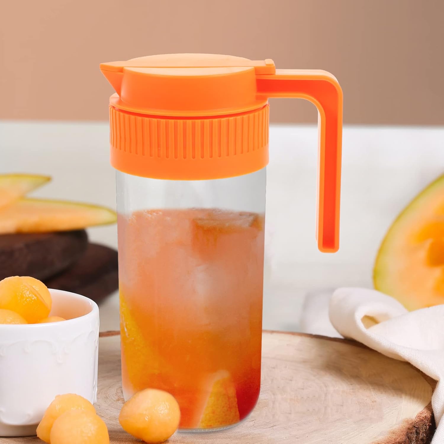 Hemoton 2-Piece Lids for Mason Jars Easy Pitcher Dispenser