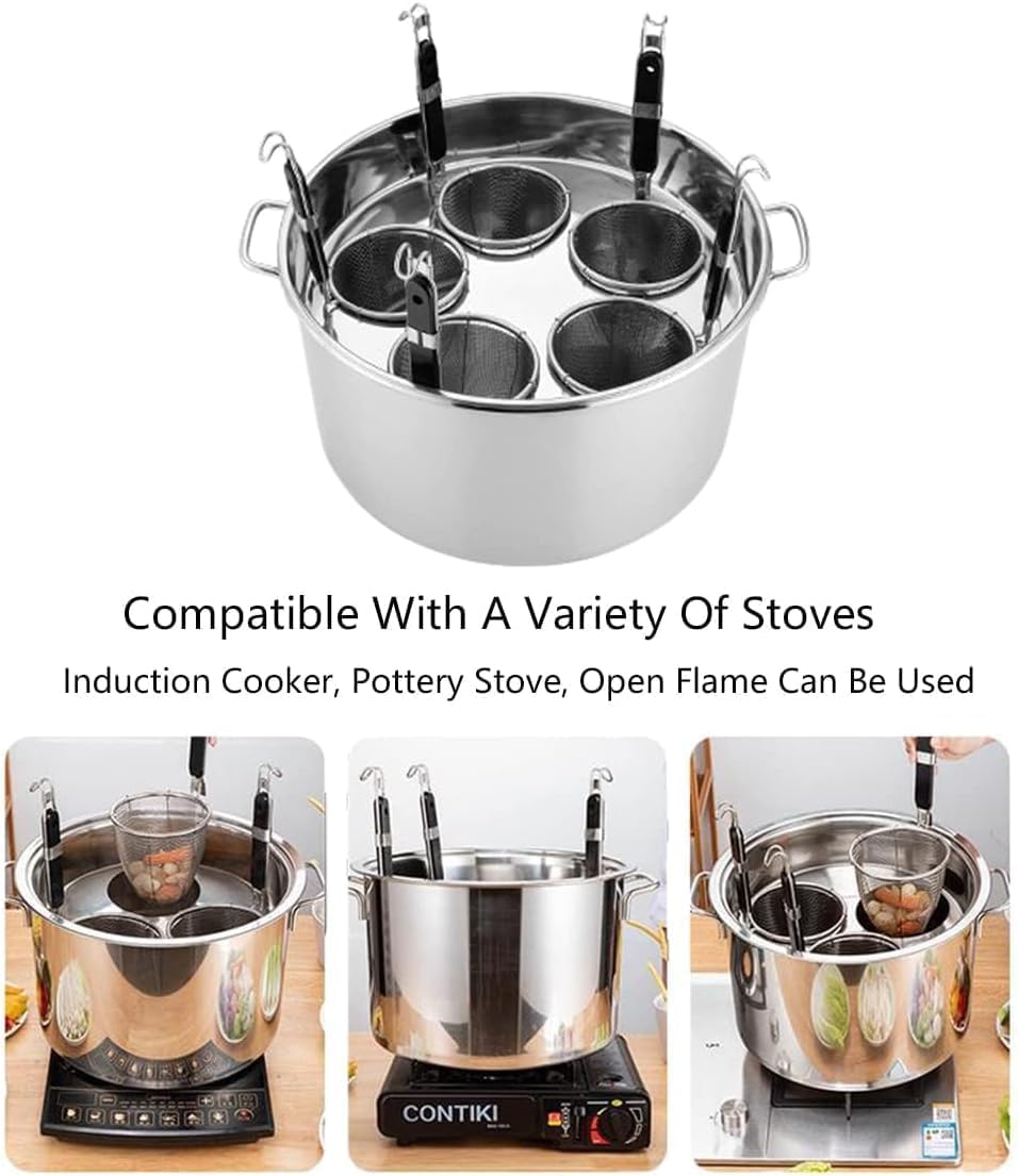 UNbit Pasta Pots Stainless Steel Cooker Set