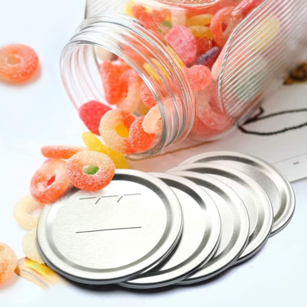 Mason Jar Lids Set of 30 for Canning Macrame and Home Use