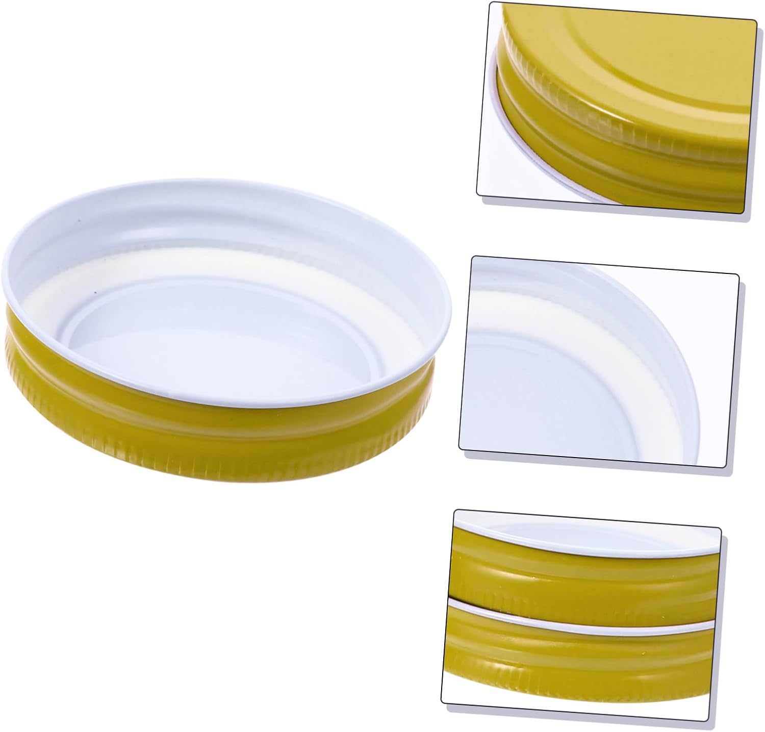 BrightFufu 70mm Mason Jar Lids Pack of 12