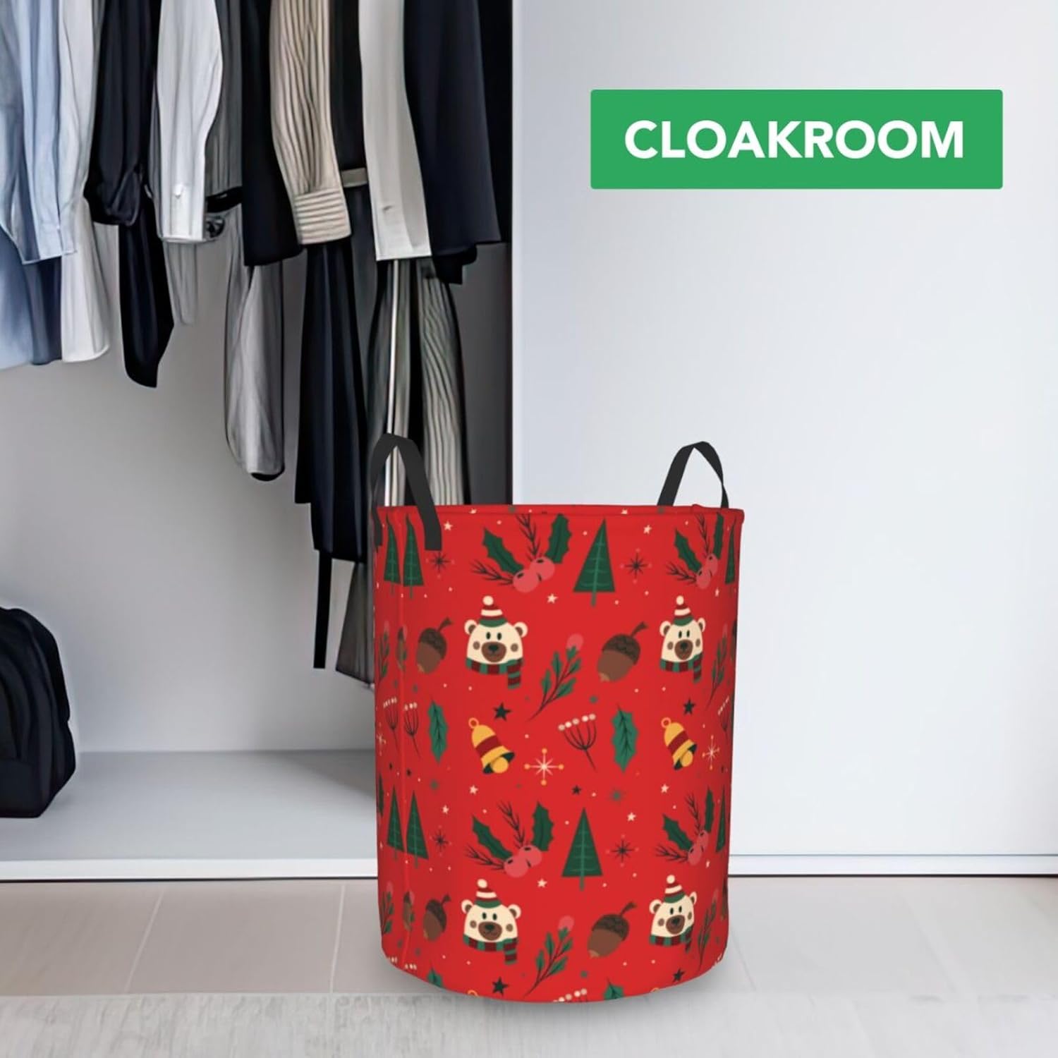 Stylish Durable Multi-Use Laundry Hamper for Home Car