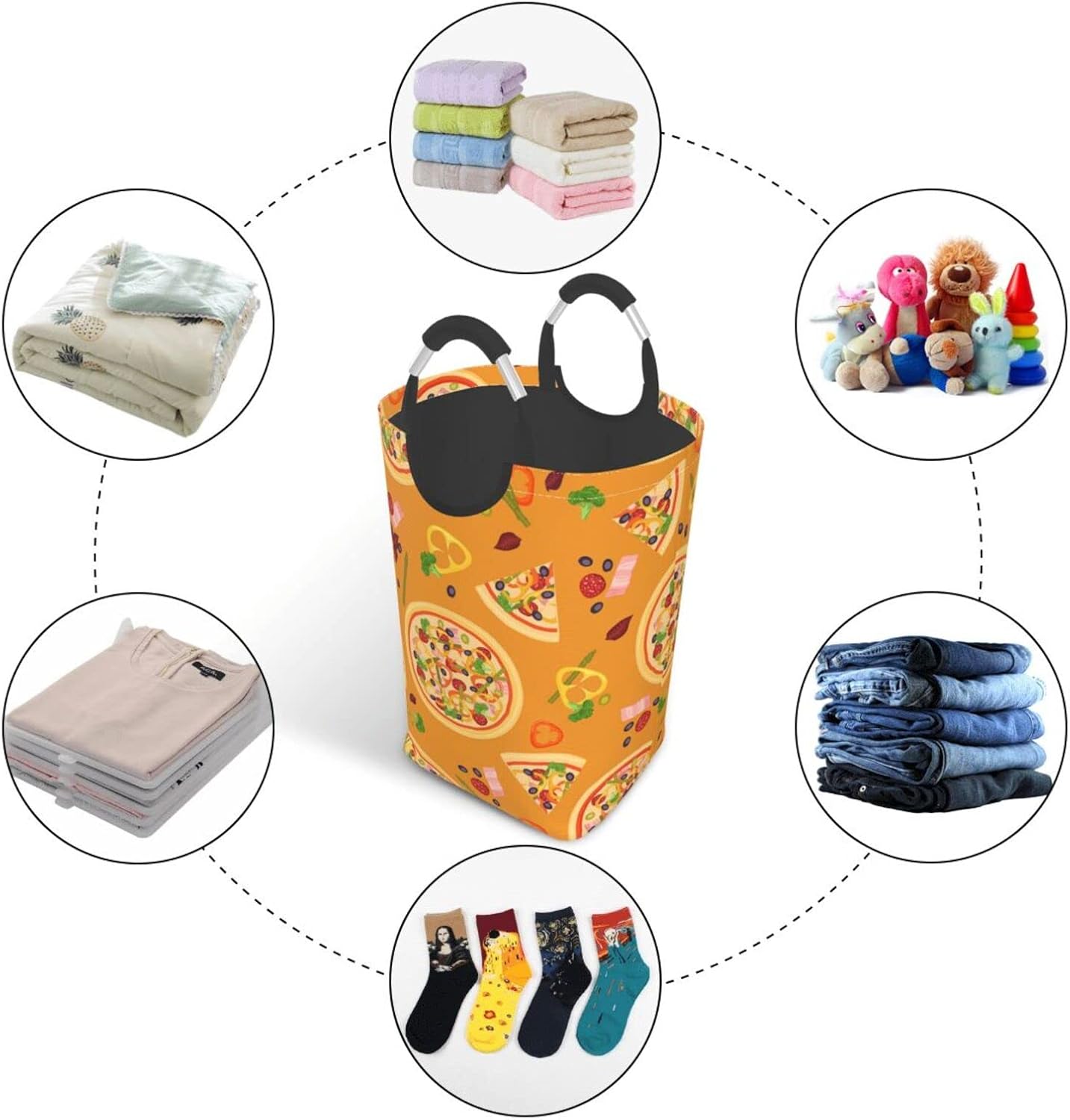 Heavy-Duty Foldable Laundry Hamper