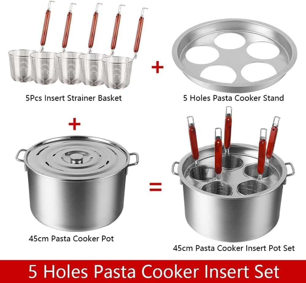 Stainless Steel Multipots Pasta Cooker Set by UNbit