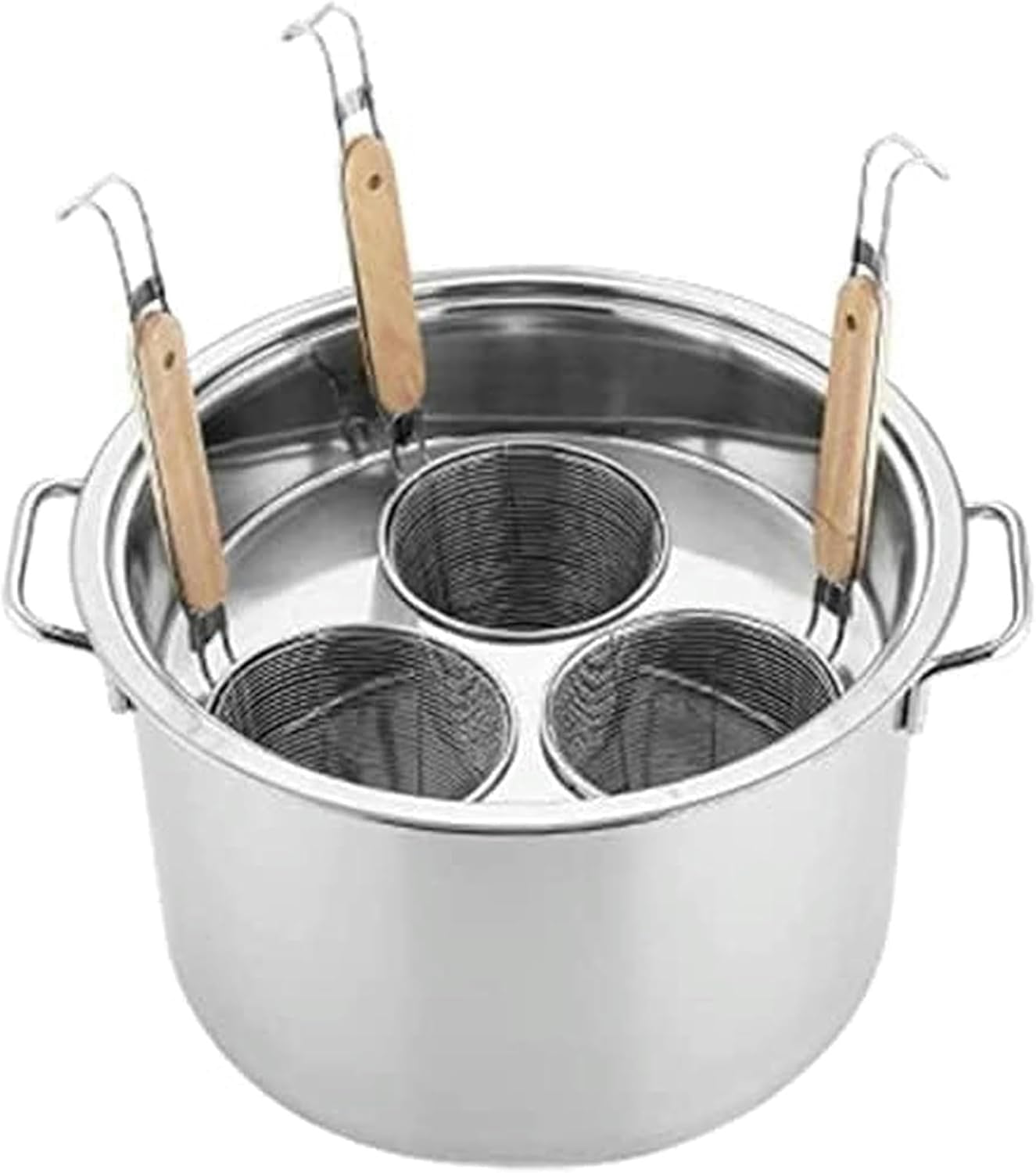 Enhance Your Cooking Experience with the DAOUXIAOSP 3-Pasta Cooker Set