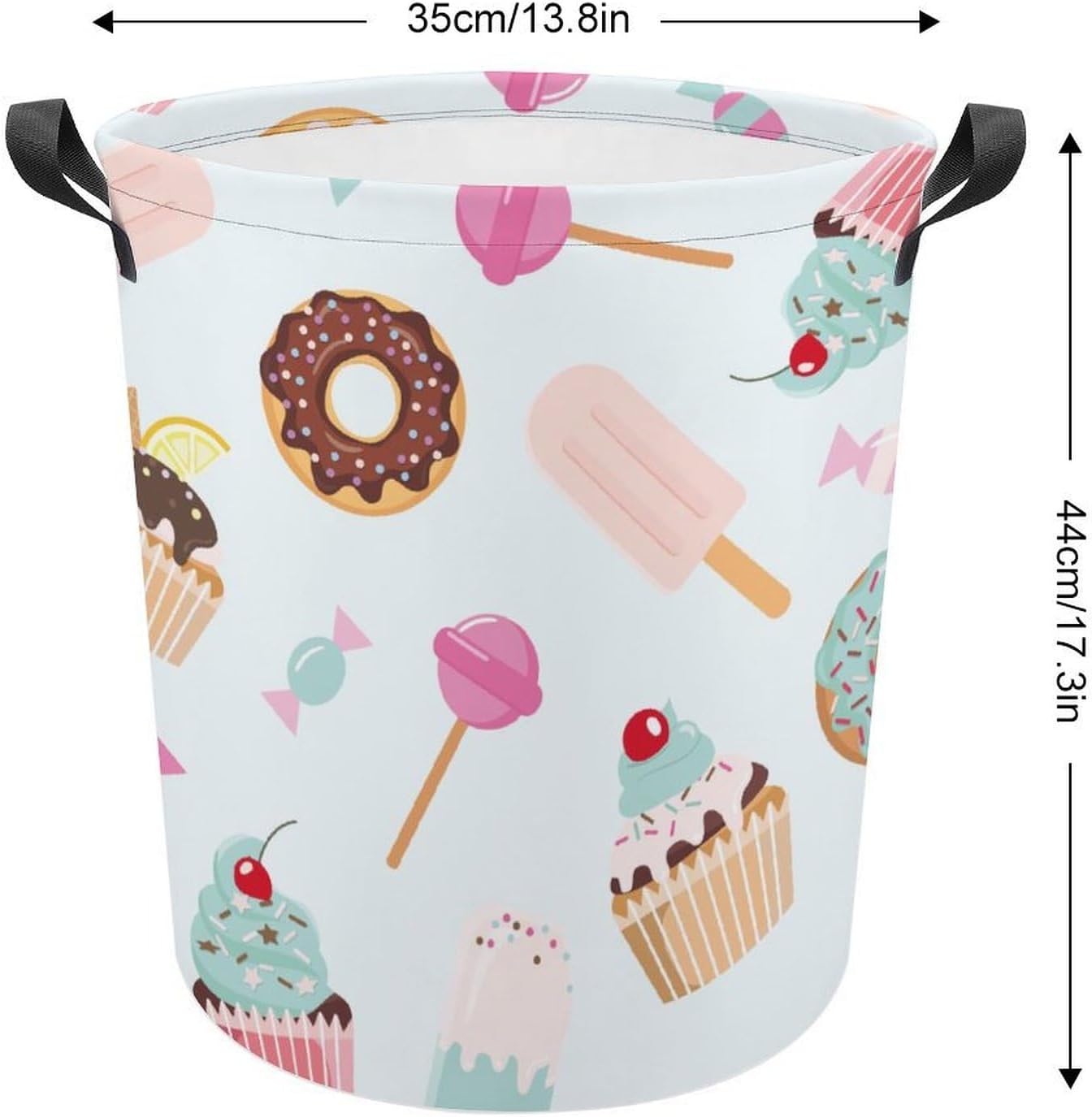 Meiko Ice Cream Summer Laundry Hamper