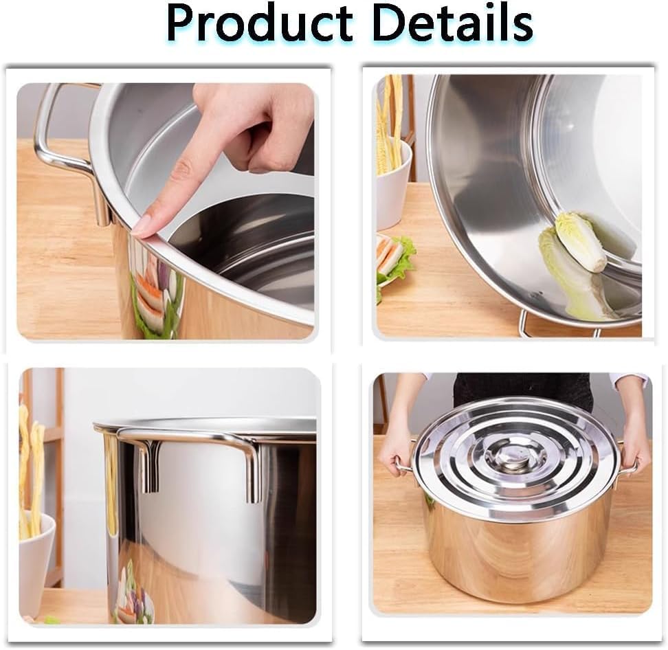 Pasta Pots Set with Divider and Colander